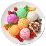 bowl of ice cream